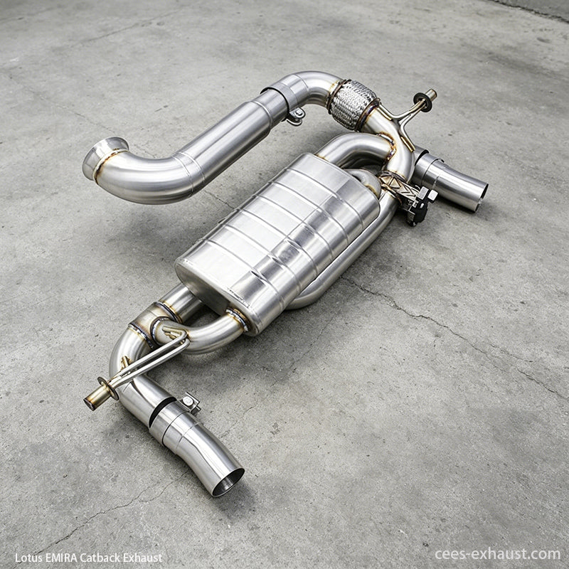 Lotus EMIRA 2.0T Valved Sport Exhaust System