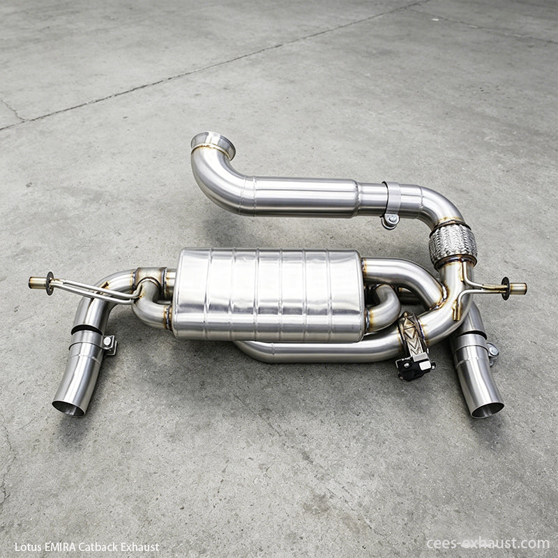 Lotus EMIRA 2.0T Valved Sport Exhaust System