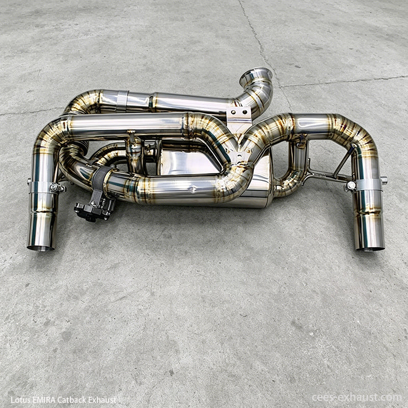 Lotus EMIRA 2.0T Valved Sport Exhaust System