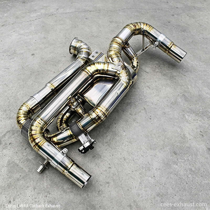 Lotus EMIRA 2.0T Valved Sport Exhaust System