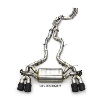 BMW M2C/M2 Competition S55 F87 3.0T 2018-2023 Stainless Steel Full Exhaust System