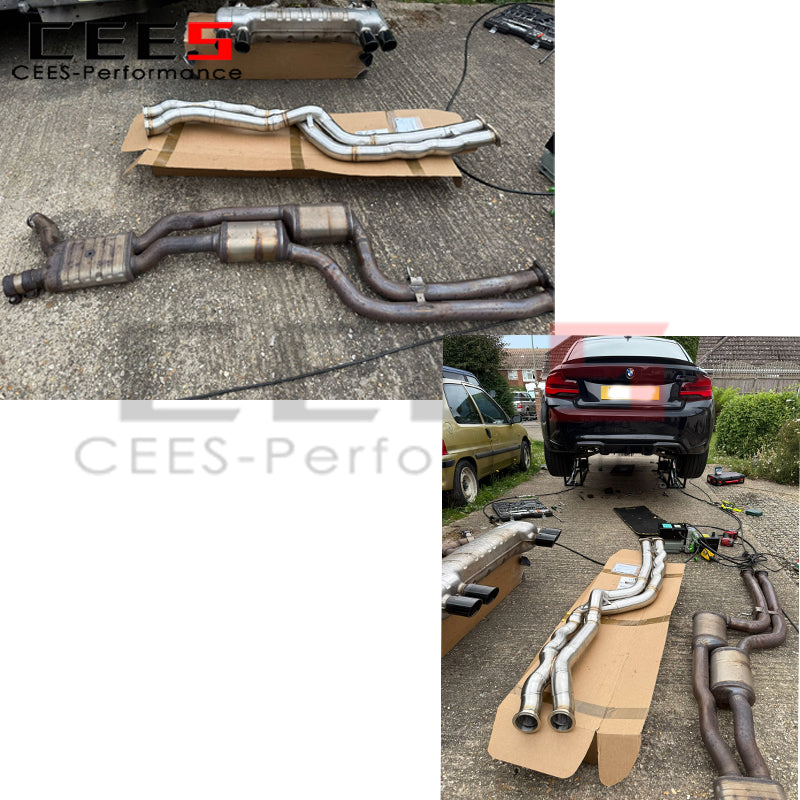 BMW F87 M2 Competition Equal Length Mid Pipe Exhaust System