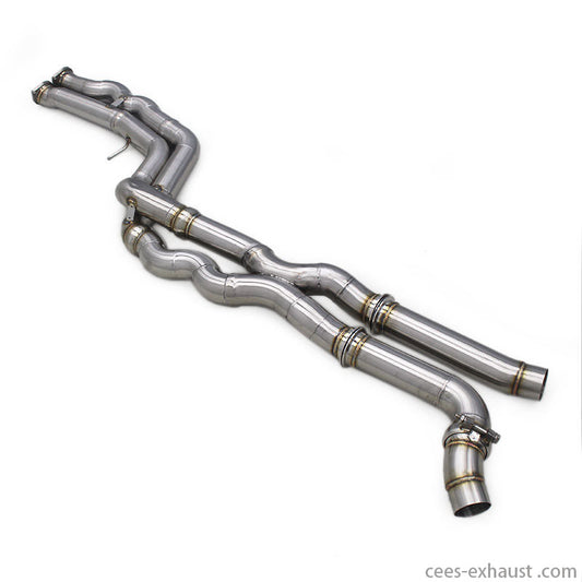 Equal length Mid pipe For BMW M2C/M2 Competition S55 3.0T 2018-2023 Car Exhaust System Stainless Steel Exhaust Pipe