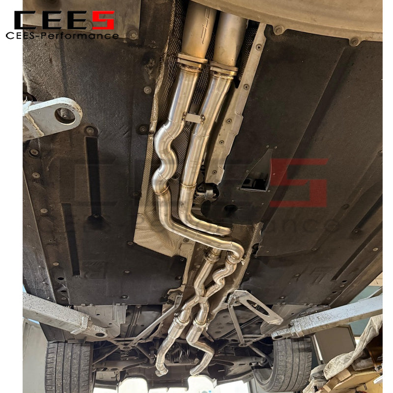 Equal length Mid pipe For BMW M2C/M2 Competition S55 3.0T 2018-2023 Car Exhaust System Stainless Steel Exhaust Pipe