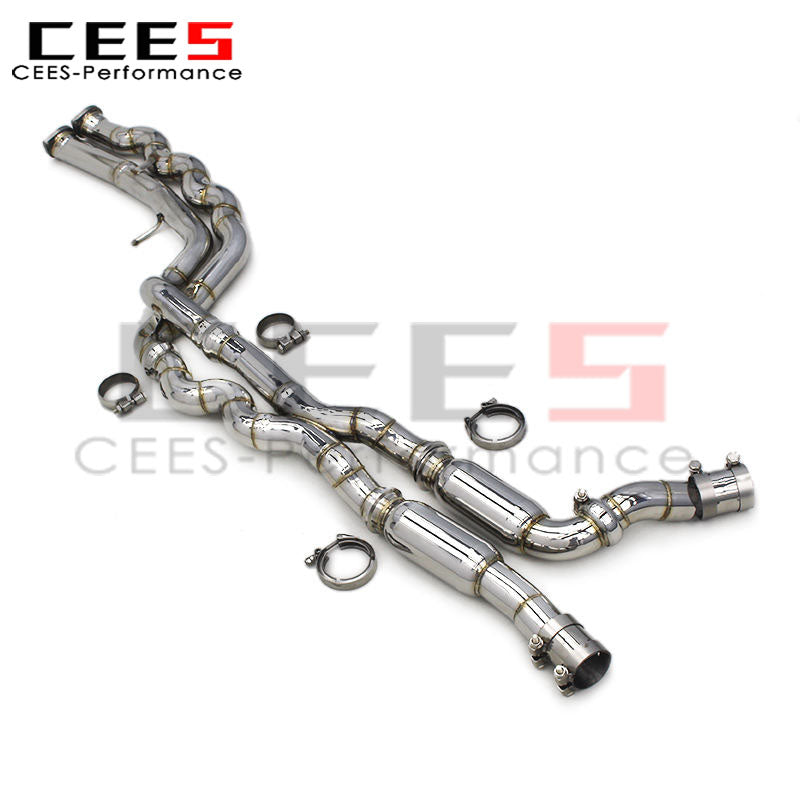 Equal length Mid pipe For BMW M2C/M2 Competition S55 3.0T 2018-2023 Car Exhaust System Stainless Steel Exhaust Pipe