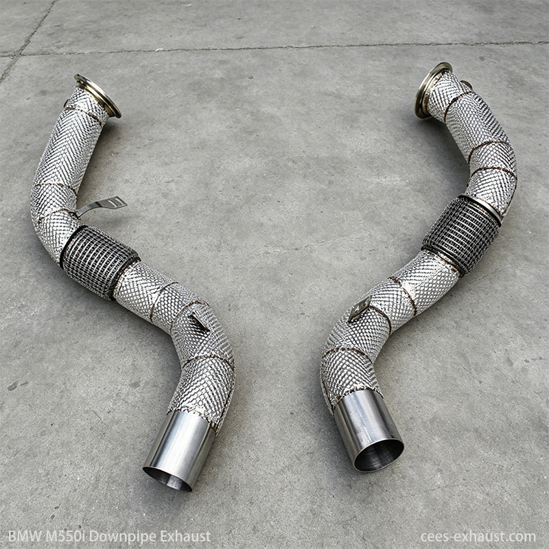 BMW G30 M550i Downpipe Exhaust System