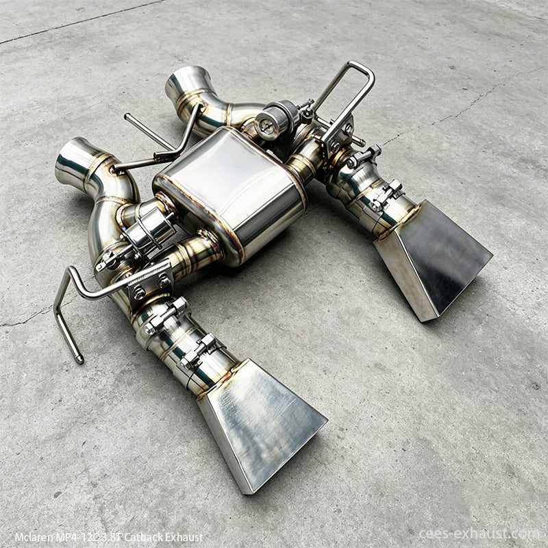 Mclaren MP4-12C 3.8T Valved Sport Exhaust System