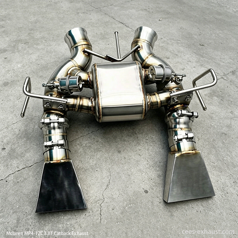 Mclaren MP4-12C 3.8T Valved Sport Exhaust System