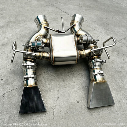 Mclaren MP4-12C 3.8T Valved Sport Exhaust System
