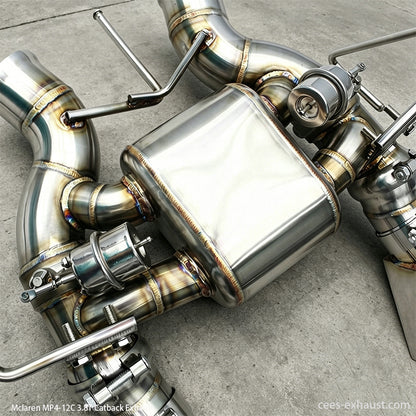 Mclaren MP4-12C 3.8T Valved Sport Exhaust System