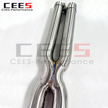CEES X Pipe Mid pipe For Maserati Gran Turismo/GT 4.7 2008-2023 Stainless Steel High Performance Exhaust Pipe Automobile Parts