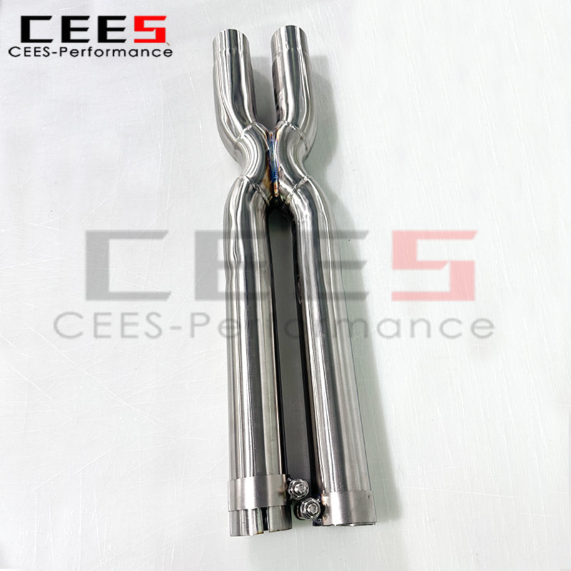 CEES X Pipe Mid pipe For Maserati Gran Turismo/GT 4.7 2008-2023 Stainless Steel High Performance Exhaust Pipe Automobile Parts