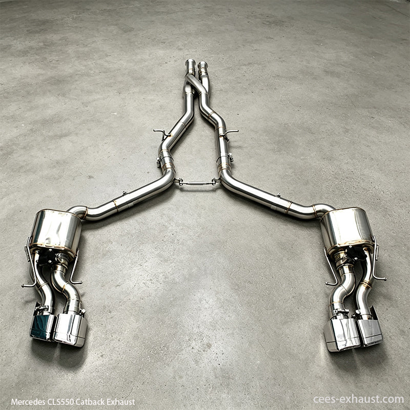 Mercedes-Benz CLS550 CLS500 Z Pipe Valved Sport Exhaust System
