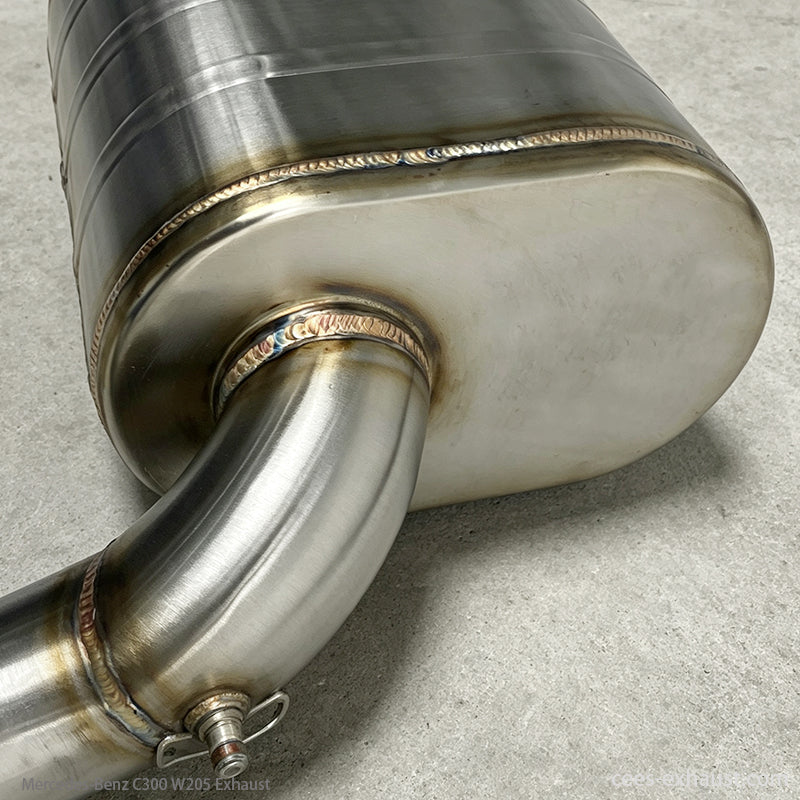 Mercedes-Benz C200 C250 C300 W205 Valved Sport Exhaust System
