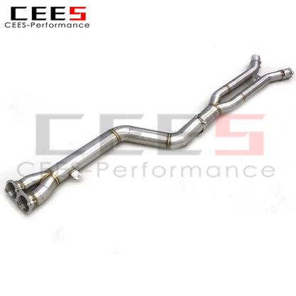 Mid Pipe For BMW X3M/X4M F97/F98 3.0T 2019-2023 Stainless Steel Exhaust Pipe Car Exhaust System