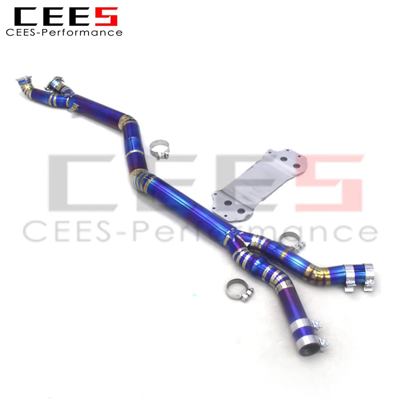 Middle pipe/Mid pipe For BMW M2 G87 2023 Titanium Exhaust Pipe With Extended Brace Racing Exhaust System