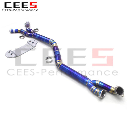 Middle pipe/Mid pipe For BMW M2 G87 2023 Titanium Exhaust Pipe With Extended Brace Racing Exhaust System