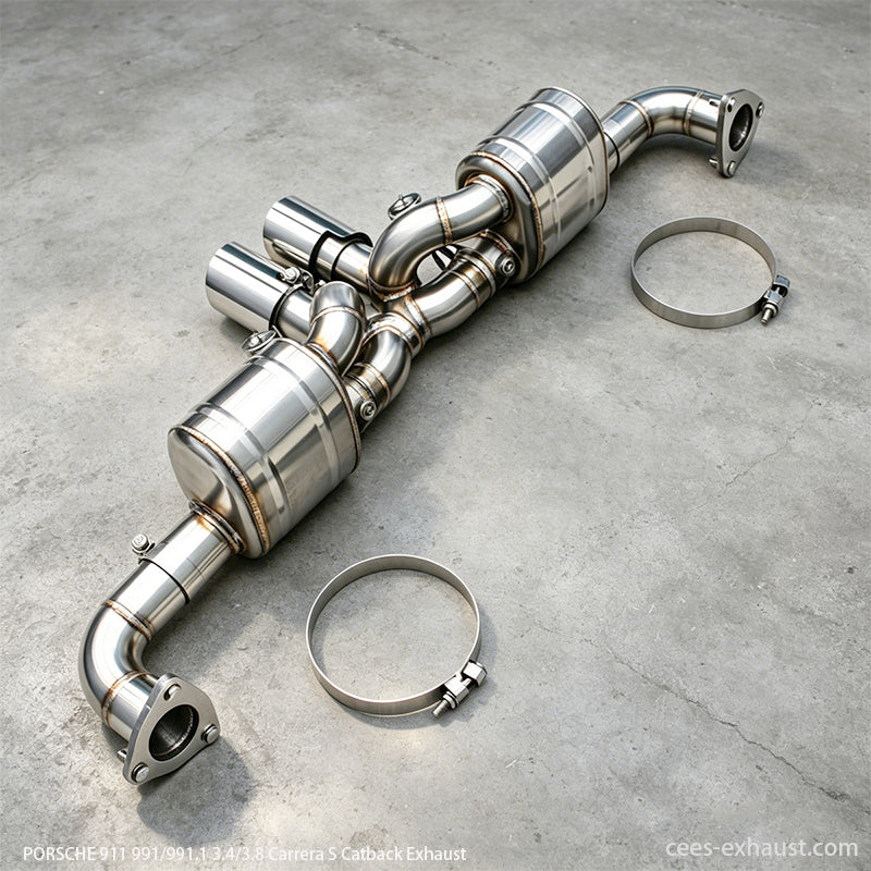 Porsche 991 Exhaust Upgrade GT3