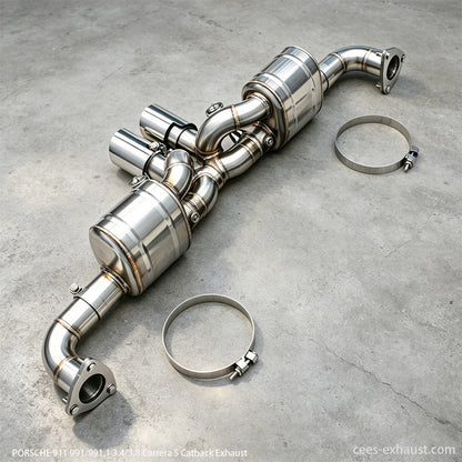 Porsche 991 Exhaust Upgrade GT3