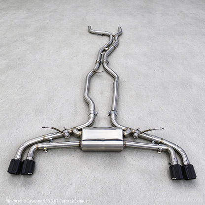 Porsche Cayenne 958 3.0T exhaust
