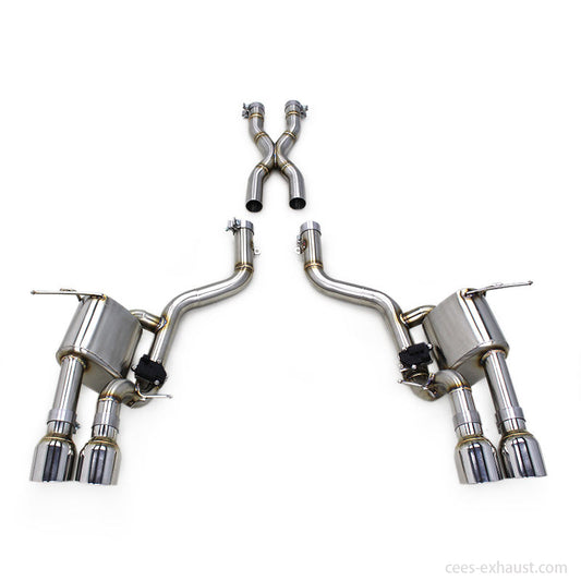 Maserati Quattroporte 4.2L Valved Sport Exhaust System