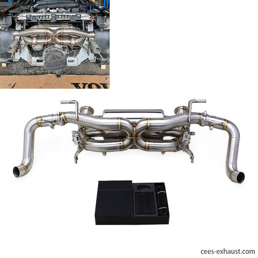 Audi R8 V10 5.2 2020-2023 Valved Sport Exhaust System