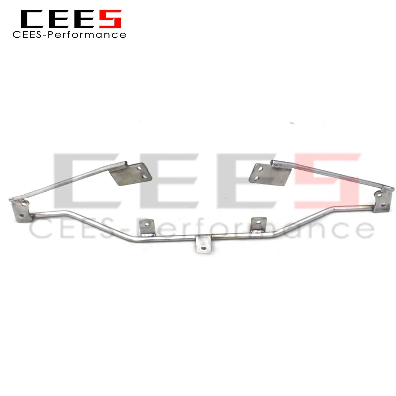 CEES Extended Brace For Porsche Boxster/Cayman 987 Stainless Steel Bracket Exhaust Pipe Car Exhaust System