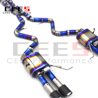 CEES Catback Exhaust For BMW M3 E92 4.0L 2008-2013 Exhaust valve control High Performance Titanium alloy Exhaust System