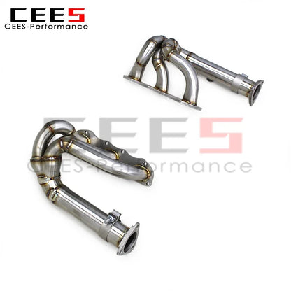 CEES Racing Exhaust Pipes for PORSCHE 911 997/997.2 Carrera 3.6/3.8 2008-2011 Stainless Steel Exhaust Manifold Exhaust Headers