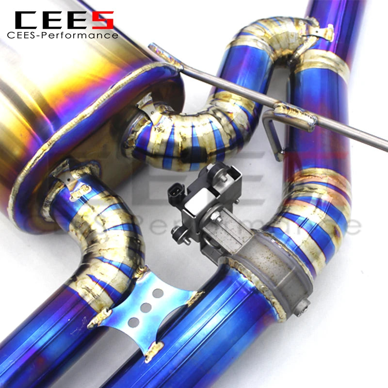 CEES Catback Exhaust Valve Titanium Exhaust Pipes Car Exhaust Muffler for BMW M3/M4 F80/F82 3.0T 2015-2019