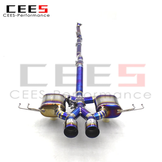 CEES Catback Exhaust For Honda CIVIC Type R/Type-R 2.0T 2017-2023  Exhaust valve control Exhaust System