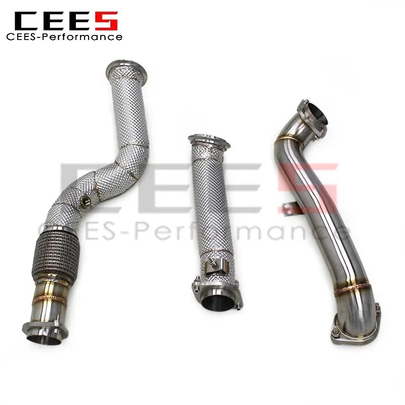 BMW G80/G82/G83 M3/M4 With Free Flow Tube Downpipes Exhaust System