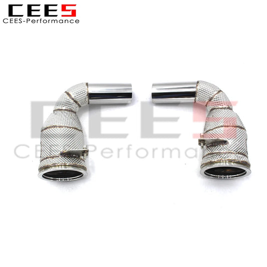 Exhaust manifold For Porsche 911 992 GT3 4.0 2017-2023 Downpipe without catalyst Stainless Steel Exhaust Pipe