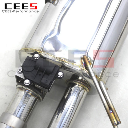 CEES Performance valve Exhaust Pipe For BMW M3 E92 4.0L 2008-2013 Stainless Steel304 Car Exhaust systems mufflers