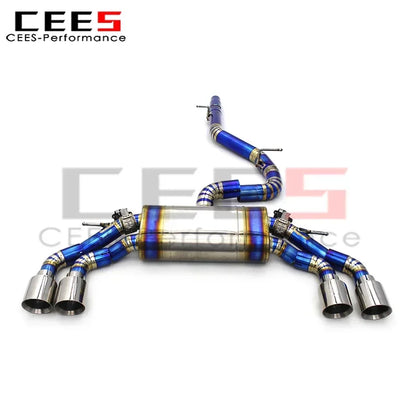 CEES Sport Muffler Catback Exhaust for VW GOLF MK7 7R 7.5R 2.0T 2012-2019 Valvetronic Exhaust Pipe Catback System