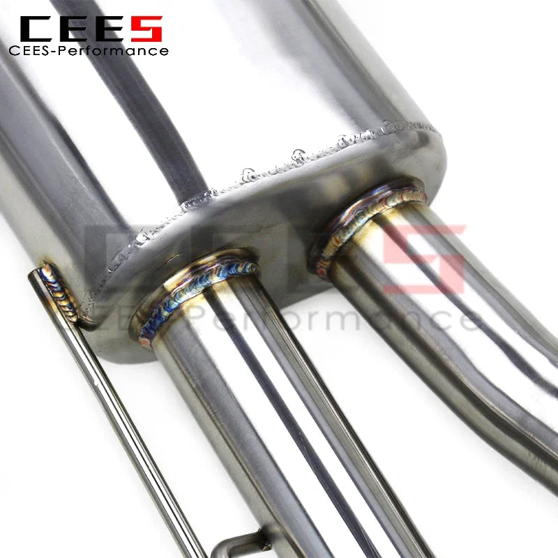 CEES  Stainless Steel Catback Exhaust Pipes for BMW X7 4.4TT 2019-2023 Escape Exhaust System Pipe Muffler