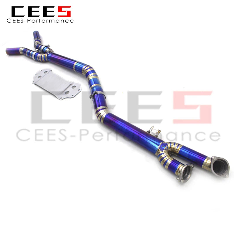 Wholesale New Style performance Titanium Single Midpipe For BMW M3/M4 G80/G8X 3.0T 2020-2025 Car Accessories Exhaust Systems