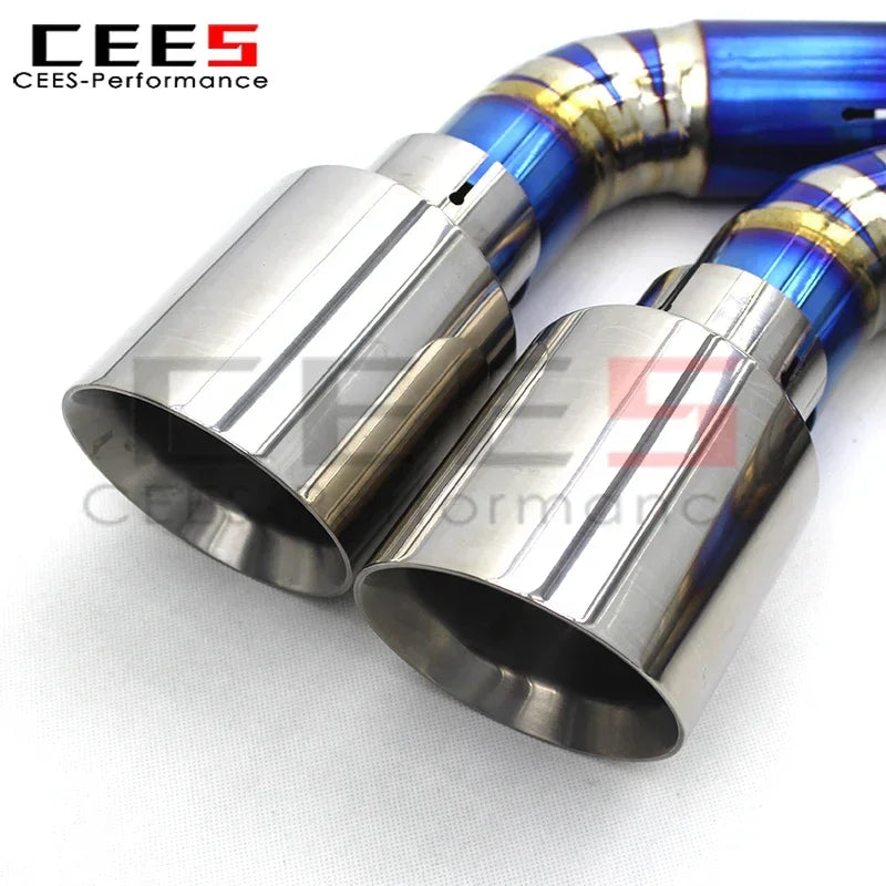 CEES Sport Muffler Catback Exhaust for VW GOLF MK7 7R 7.5R 2.0T 2012-2019 Valvetronic Exhaust Pipe Catback System