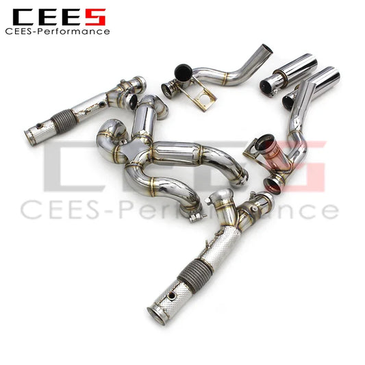 cees Catback Exhaust System for Lamborghini Murcielago LP640 V12 6.2 2007-2010 Stainless Steel Escape Exhaust Header Assembly