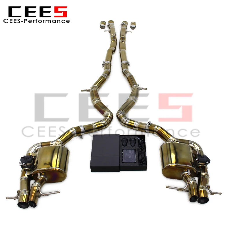 cees for Mercedes-Benz S65 AMG W222 V12 6.0L 2014-2019 Valved Sport Exhaust System