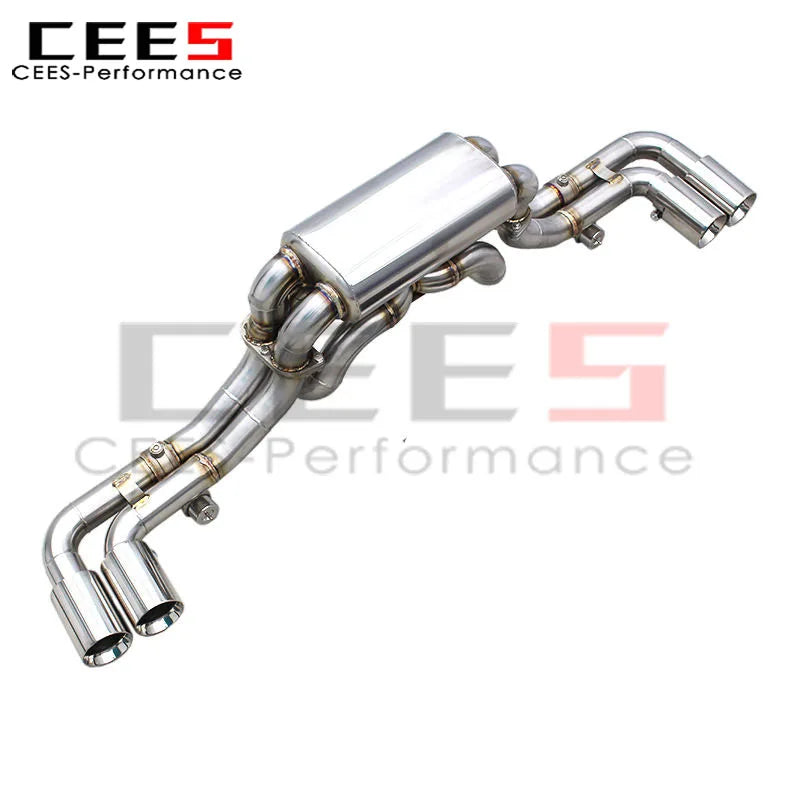 Ferrari F430 Spider/Coupe 4.3L 2005-2009 Valved Sport Exhaust System