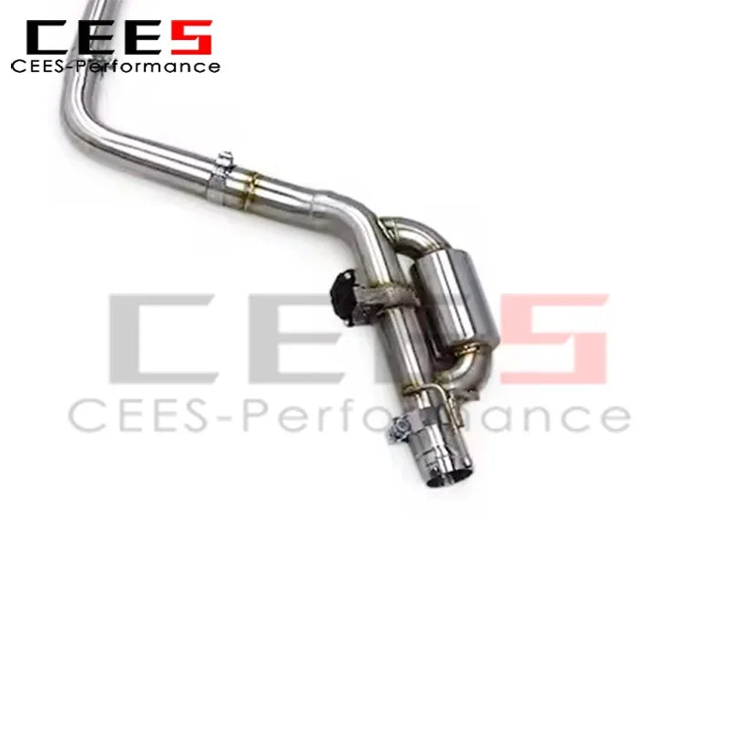 cees Tuning Exhaust Pipe Escape Assembly for Dodge Challenger 5.7L RT 2016-2022 Stainless Steel Catback Exhaust Muffler System