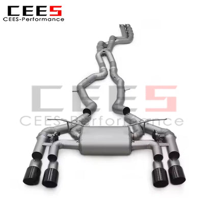 cees Performance Titanium Exhaust Pipe for BMW M2C M2 Competition F87 3.0T 2018-2023 Tuning Valvetronic Exhaust Mufflers System