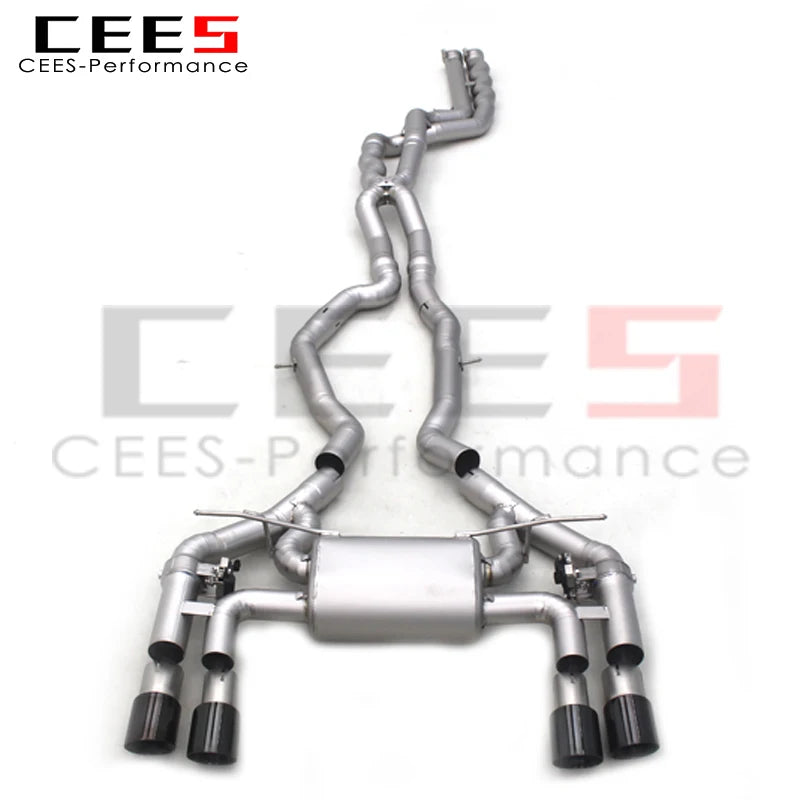 CEES Catback Exhaust System Stainless Steel Performance Valvetronic Exhaust Pipe For BMW M3/M4 G80/G82 3.0T 2020-2025