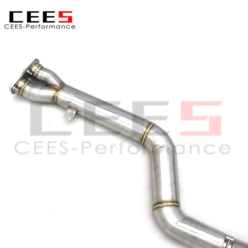 CEES Mid Pipe Stainless Steel Exhaust Pipe For BMW X3M/X4M F97/F98 3.0T 2019-2023 High Performance  Exhaust System