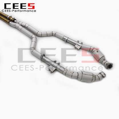 cees for Mercedes-Benz E63/E63S W212 AMG 2007-2016 Valved Sport Exhaust System
