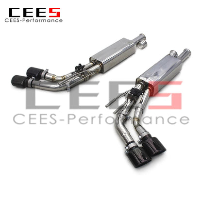 CEES Stainless Steel Racing Exhaust Pipes For Mercedes-Benz G63 W464 4.0T 2019-2023 Performance Muffler Exhaust Catback Exhasut