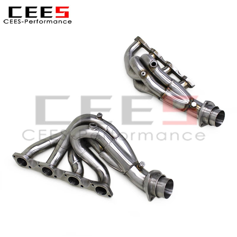 cees Exhaust Manifold Pipes for Ferrari F430 Spider/Coupe 4.3L 2005-2008 SS304 Stainless Steel Car Escape Exhaust Pipe System