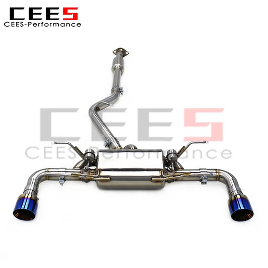 cees Stainless Steel Valve Exhaust Pipes For Toyota 86/FT86/GT86/GR86 2.0L 2012-2024 Exhaust Muffler Catback Exhaust System