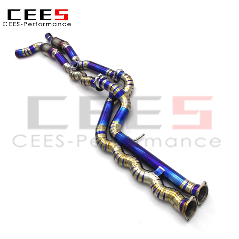 Equal length Mid pipe For BMW M2C/M2 Competition S55 F87 3.0T 2018-2023 Exhaust System Titanium alloy Exhaust Pipe